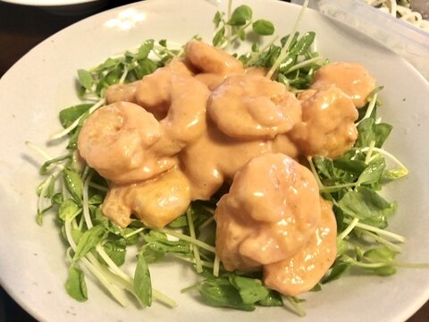 1歳の子供も食べれた!簡単旨えびマヨ